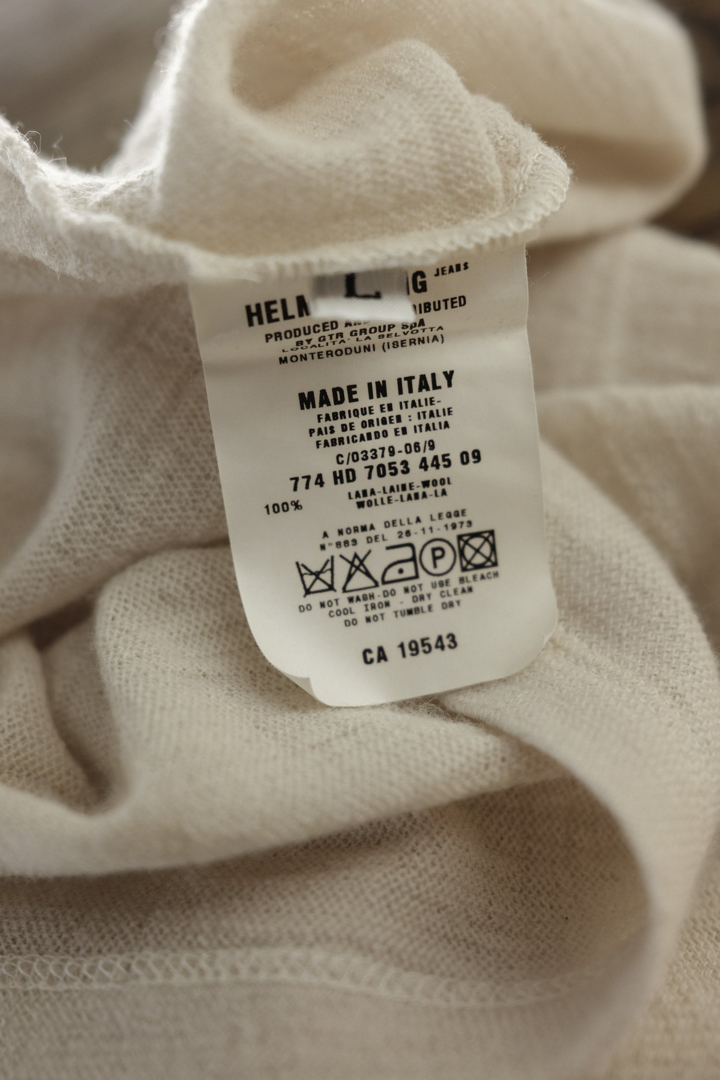 HELMUT LANG 1999 - Knit T-Shirt
