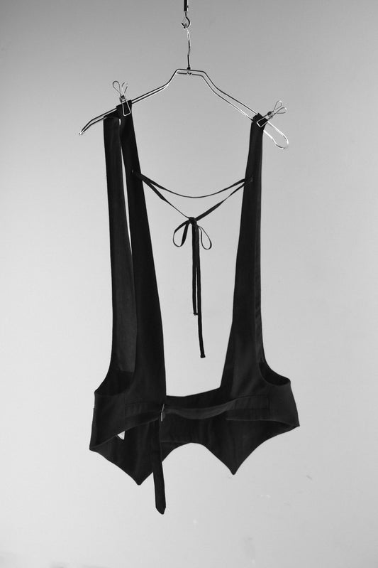 Ann Demuelemeester F/W2011 - Suspender Waistcoat