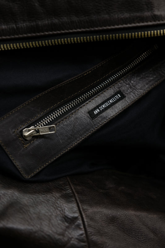 Ann Demuelemeester 2010s - Leather Boston Bag