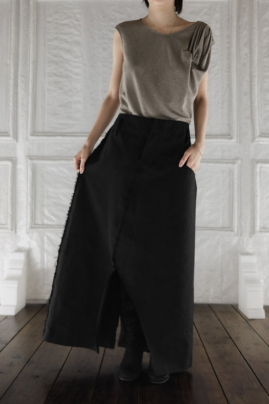 Lumen et Umbra 2010s - Circle-cut Maxi Skirt