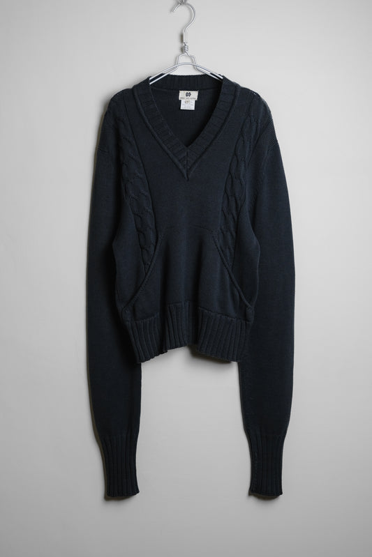 Dries Van Noten 1980-1990s - Cable Knit Sweater