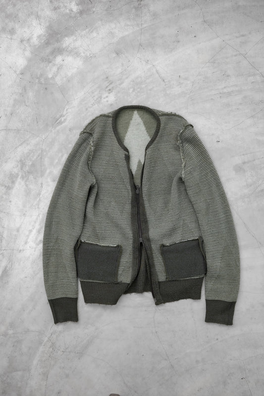 Number (N)ine F/W2008 “My Own Private Portland” - Argyle Zip Cardigan
