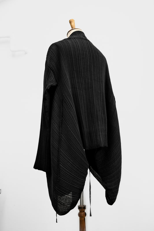 ISSEY MIYAKE 2010s - Pleated Cardigan Jacket