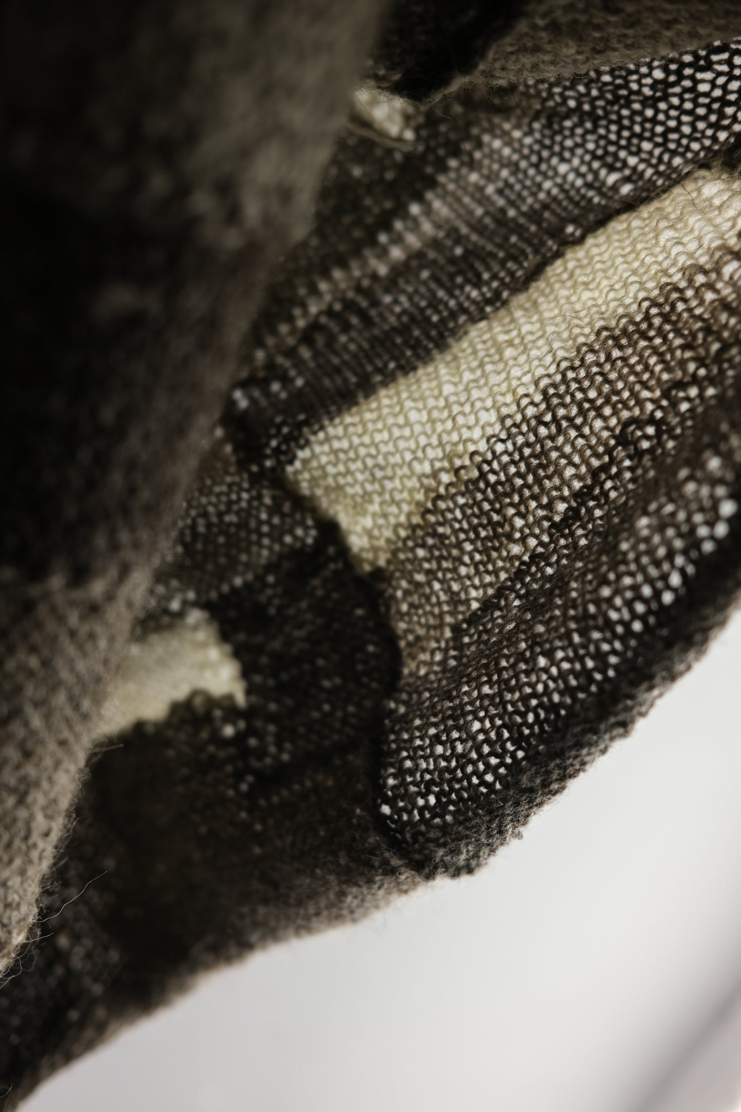 John Alexander Skelton F/W2020 CVIII - Patchwork Knit Sweater