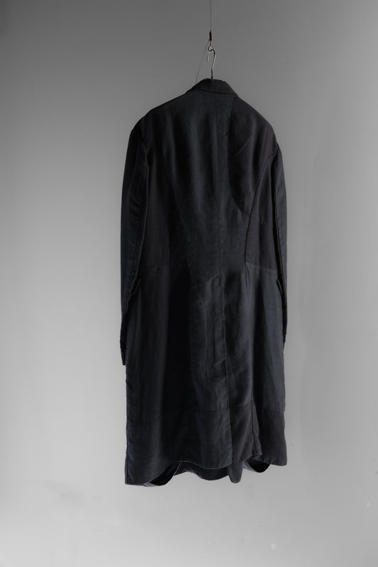 ZIGGY CHEN S/S2016 - Linen Patchwork Coat
