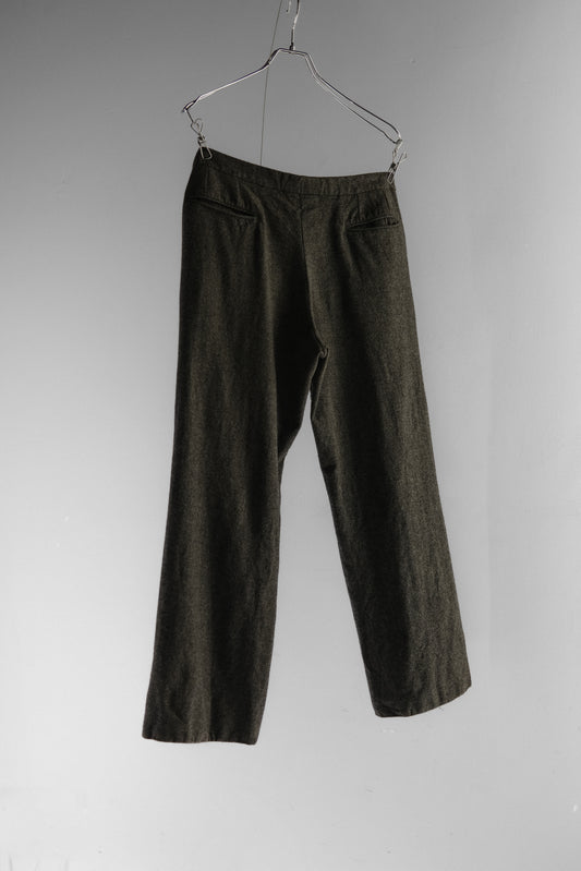 RAF SIMONS F/W2003 "Closer" - Brushed Wool Pants