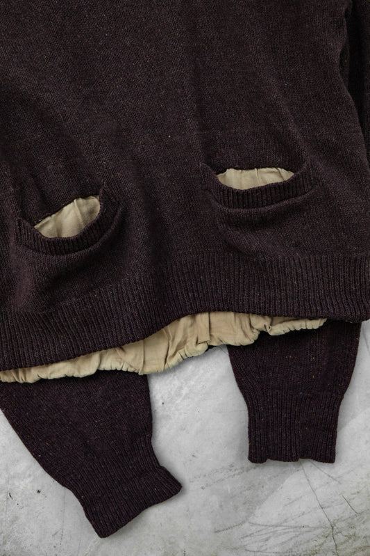 COMME des GARÇONS HOMME AD1997 田中啓一時期 - Cropped Sweater