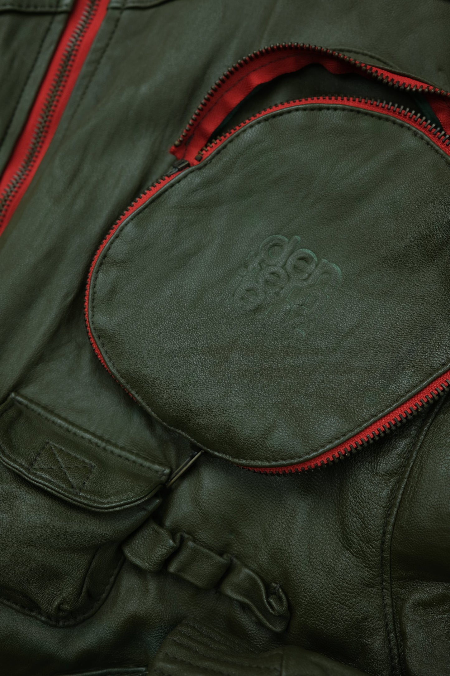 Omavi Den em jenz 2000s - Multi Pocket Cargo Bomber Jacket