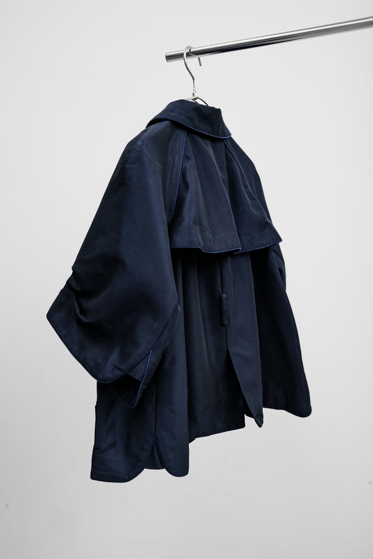 Undercover S/S2008 “SUMMER MADNESS” Silk / Poly Cropped Shirt Jacket