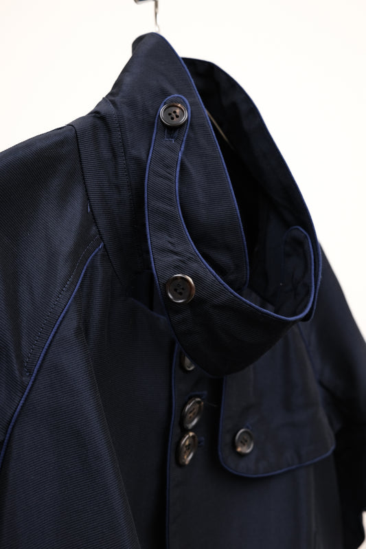 Undercover S/S2008 “SUMMER MADNESS” Silk / Poly Cropped Shirt Jacket
