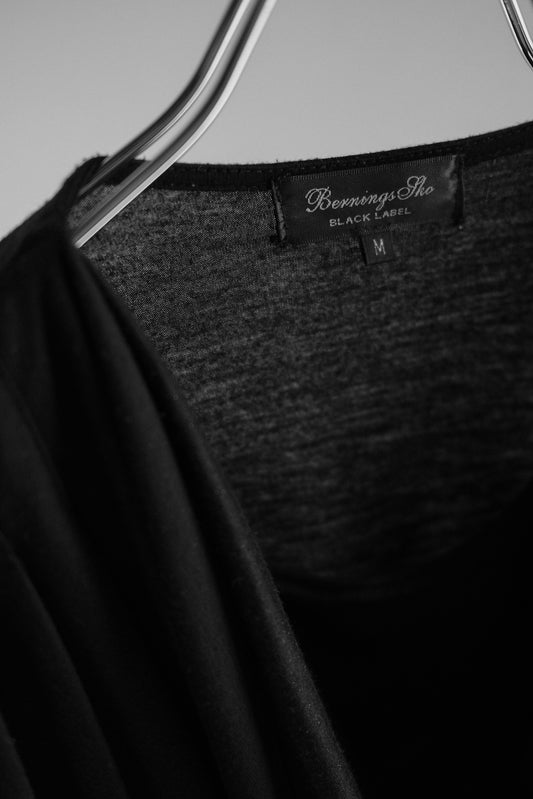 Bernings Sho 2000s - Cowl Neck Layered Top
