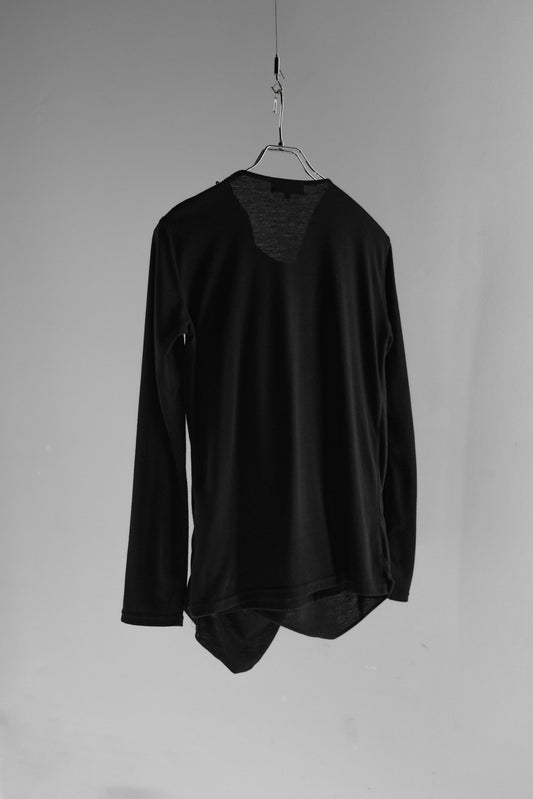 Bernings Sho 2000s - Cowl Neck Layered Top