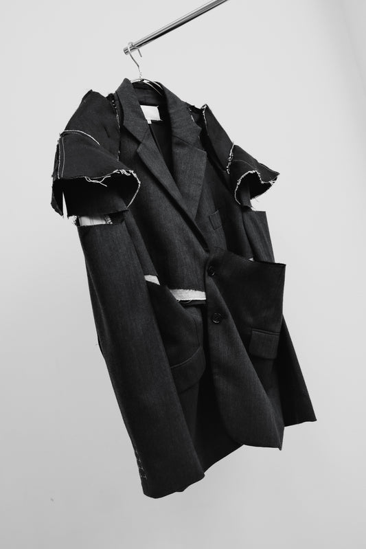 Maison Margiela by John Galliano S/S2021 Co-Ed - Deconstructed Blazer