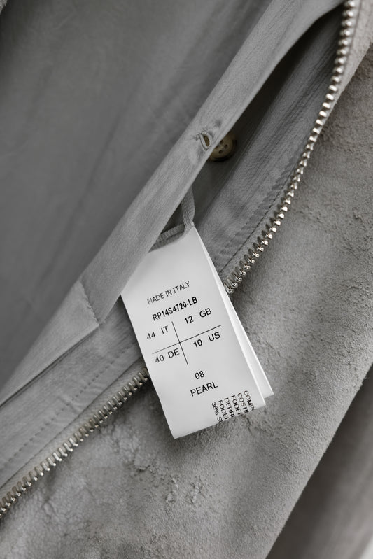 Rick Owens S/S2014 - Suede Flight Bomber