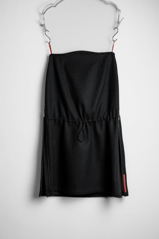 Prada Sport (Linea Rossa) F/W1999 - Wool Zip Skirt