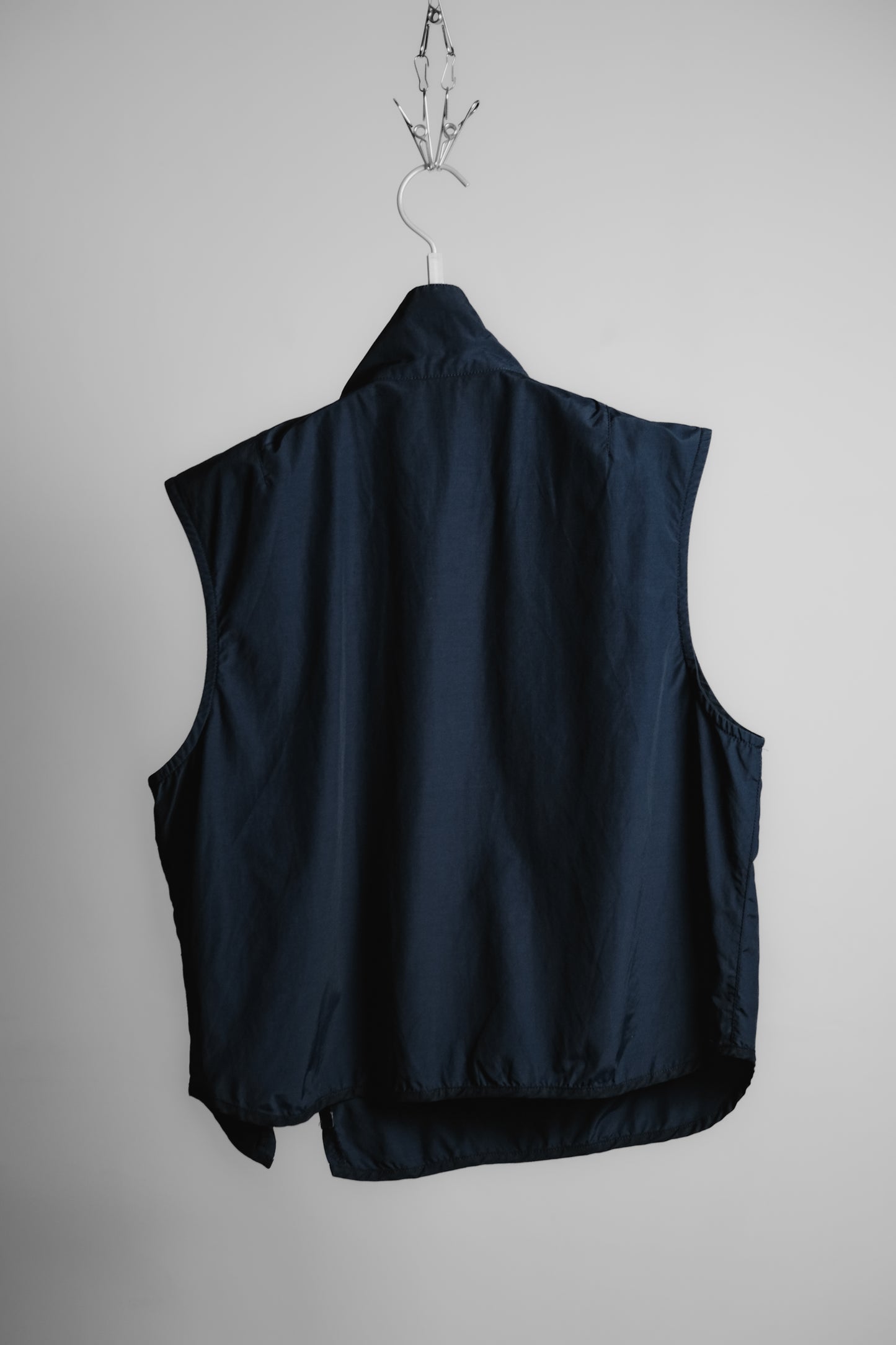 Emporio Armani 1990s - Asymmetrical Lampo-zip Nylon Vest