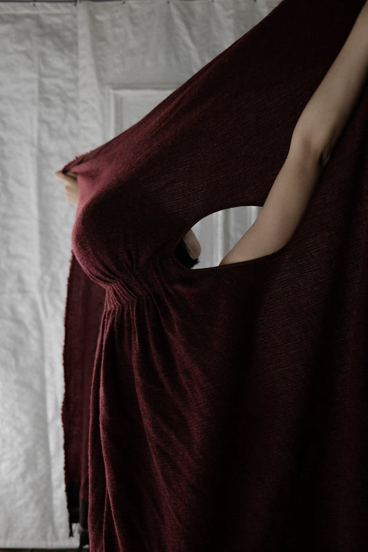 UMA WANG F/W2015 - Wool Oversized Shawl