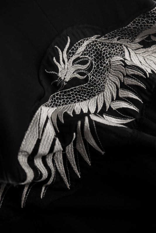 Ann Demuelemeester by Sébastien Meunier S/S2017 - Embroidered Sleeveless Coat
