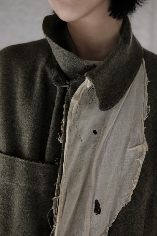 KLASICA 2000s “HAPPY END” - Remade Swedish Military Jacket