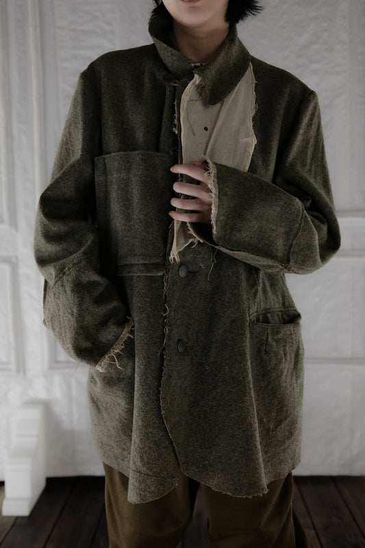 KLASICA 2000s “HAPPY END” - Remade Swedish Military Jacket