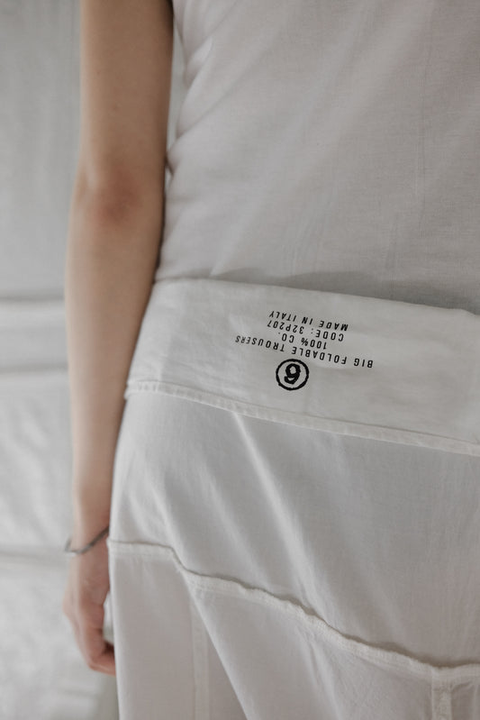 Martin Margiela ⑥ S/S2005 - Big Foldable Trousers