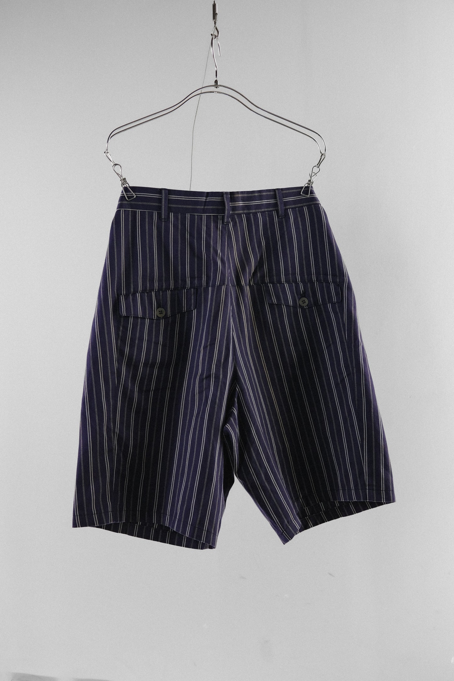 Marithé + François Girbaud for allegri 1984~1987 "MOMENTODUE" - Striped Shorts