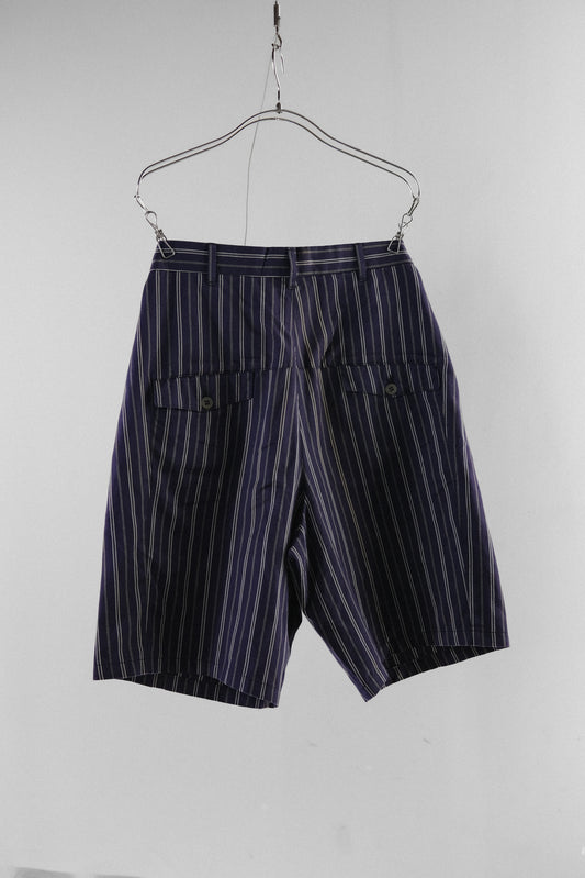 Marithé + François Girbaud for allegri 1984~1987 "MOMENTODUE" - Striped Shorts