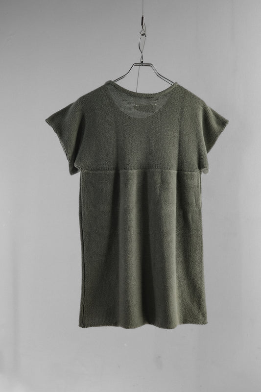 Martin Margiela ⑥ S/S2000 - Painted Knit Top Produced by Miss Deanna