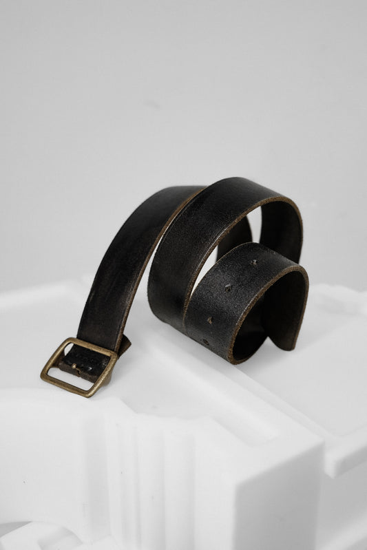 Martin Margiela ⓪⑩ Early 2000s - Artisanal Leather Belt