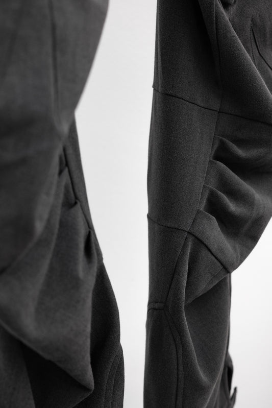 Marithé + François Girbaud Early 2000’s - 3D-Cut Bondage Cargo Pants