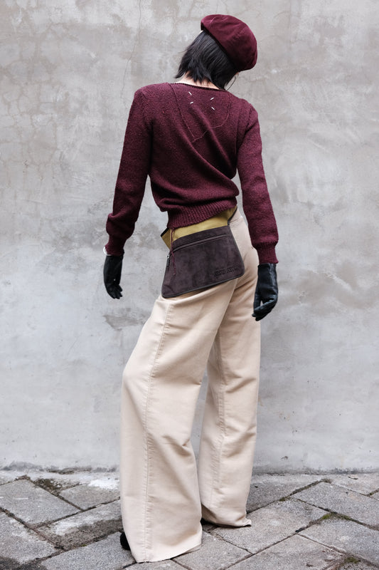 MIU MIU S/S1999 - Suede Waist Bag