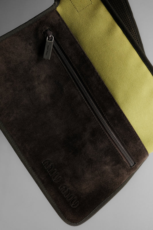 MIU MIU S/S1999 - Suede Waist Bag