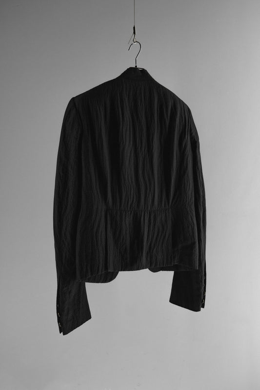 Rick Owens S/S2012 “NASKA” - Seersucker Tailored Blazer