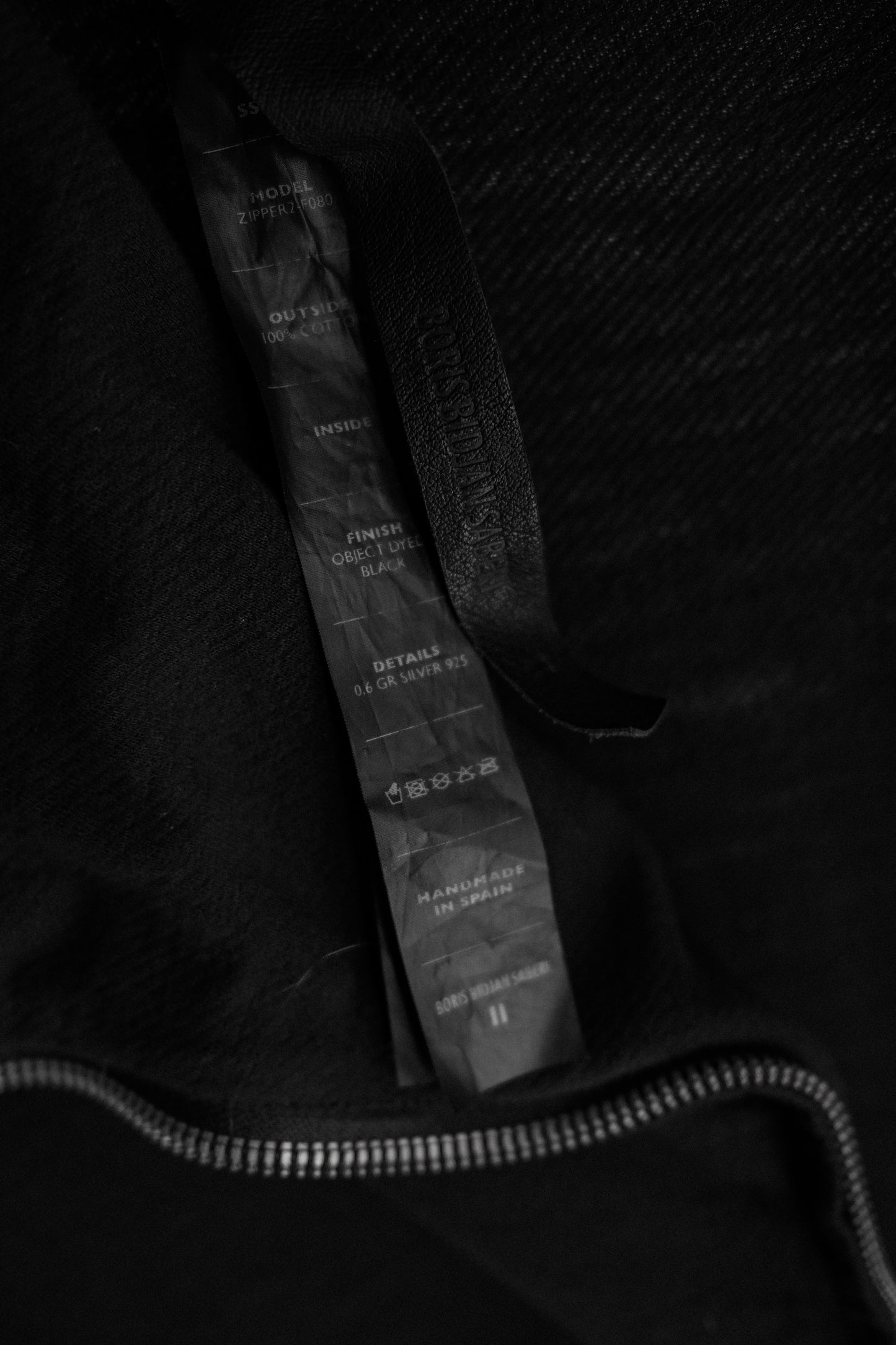 Boris Bidjan Saberi S/S2014 - Zipper2 Ninja Hooded Jacket