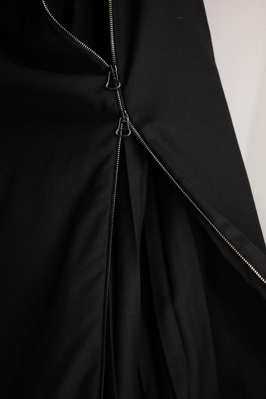 Giuliano Fujiwara F/W2010 - Double Layered Zip Pleated Skirt