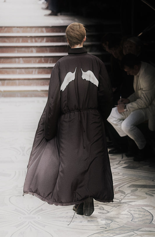 Yohji Yamamoto FEMME F/W2002 - Wings Cropped Jacket
