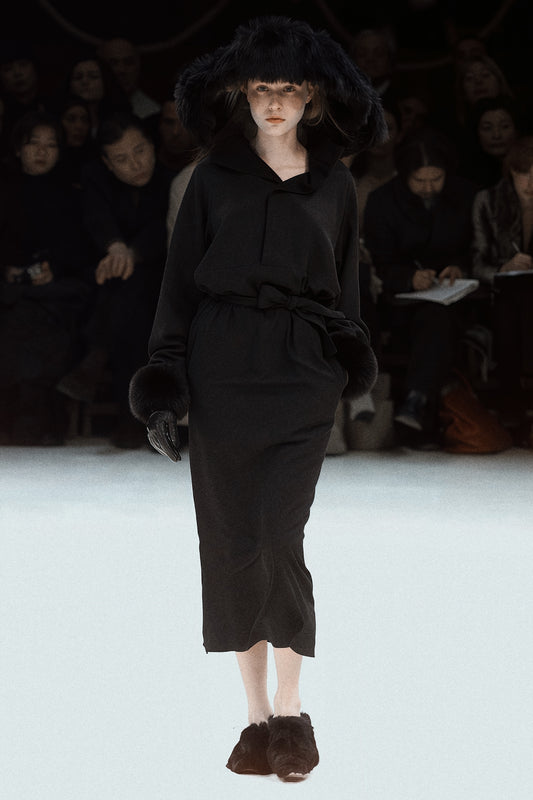 Yohji Yamamoto F/W2000 - Faux Fur Mules