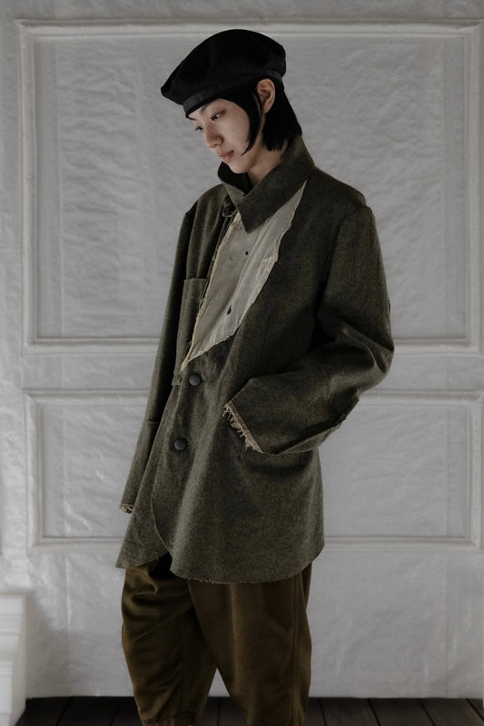 KLASICA 2000s “HAPPY END” - Remade Swedish Military Jacket