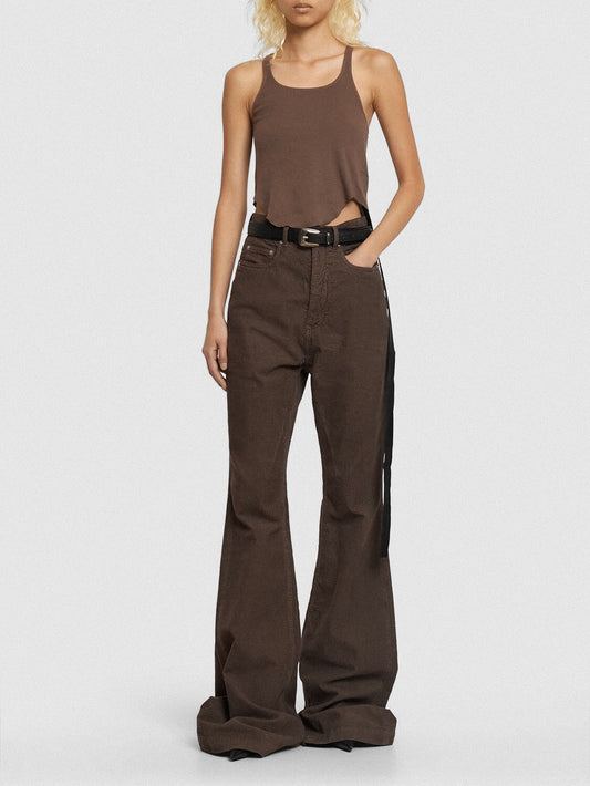Rick Owens DRKSHDW F/W2023 - Bolan Bootcut Pants- Hustler Blue