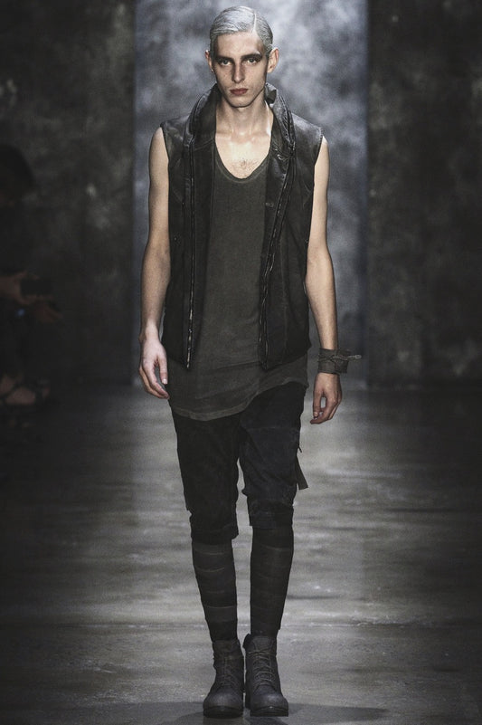 ALEXANDRE PLOKHOV S/S2013 - Cold-Dyed Capri Pants