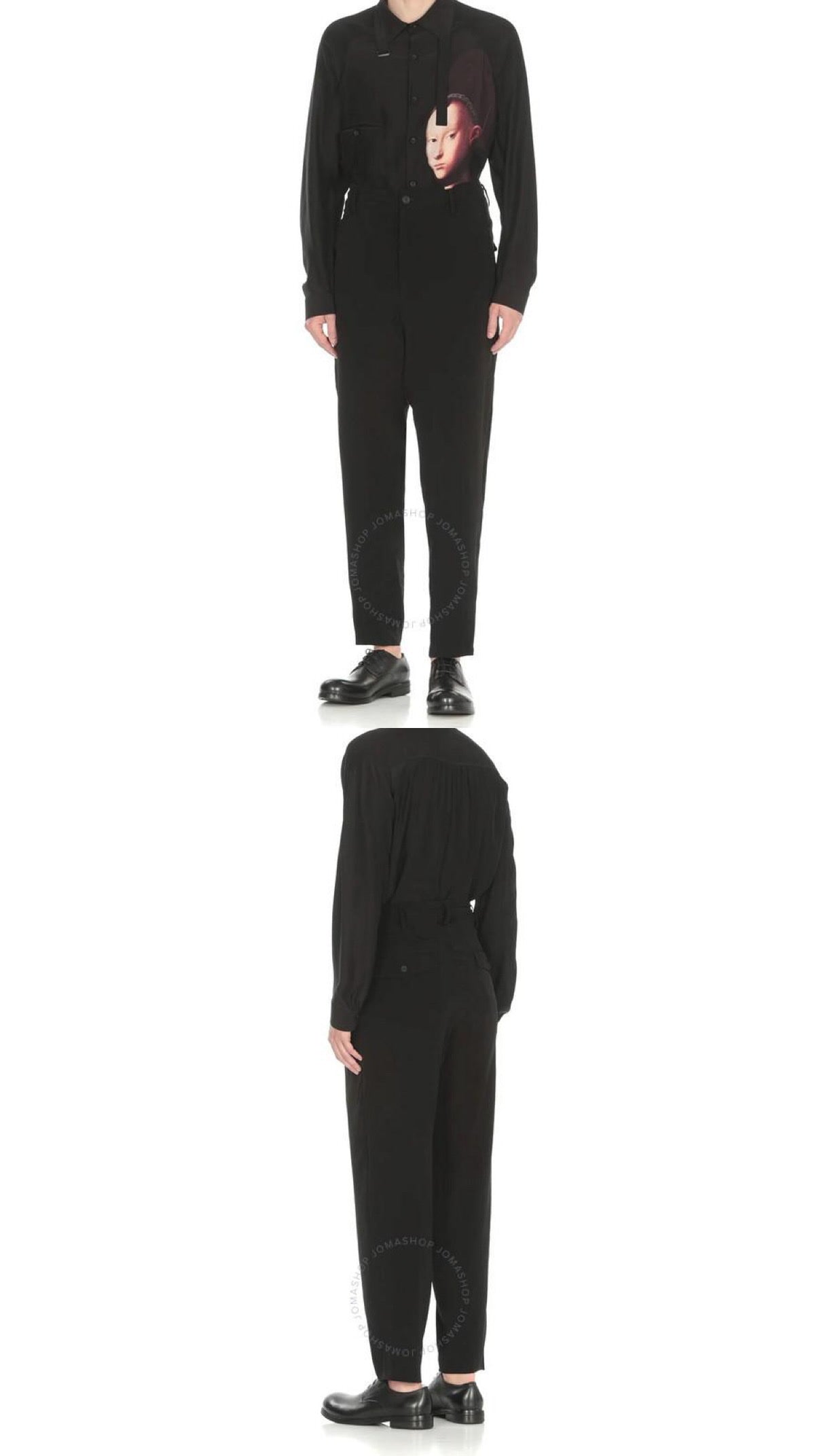 Yohji Yamamoto POUR HOMME S/S2024 - Tapered-Leg Cropped Trousers