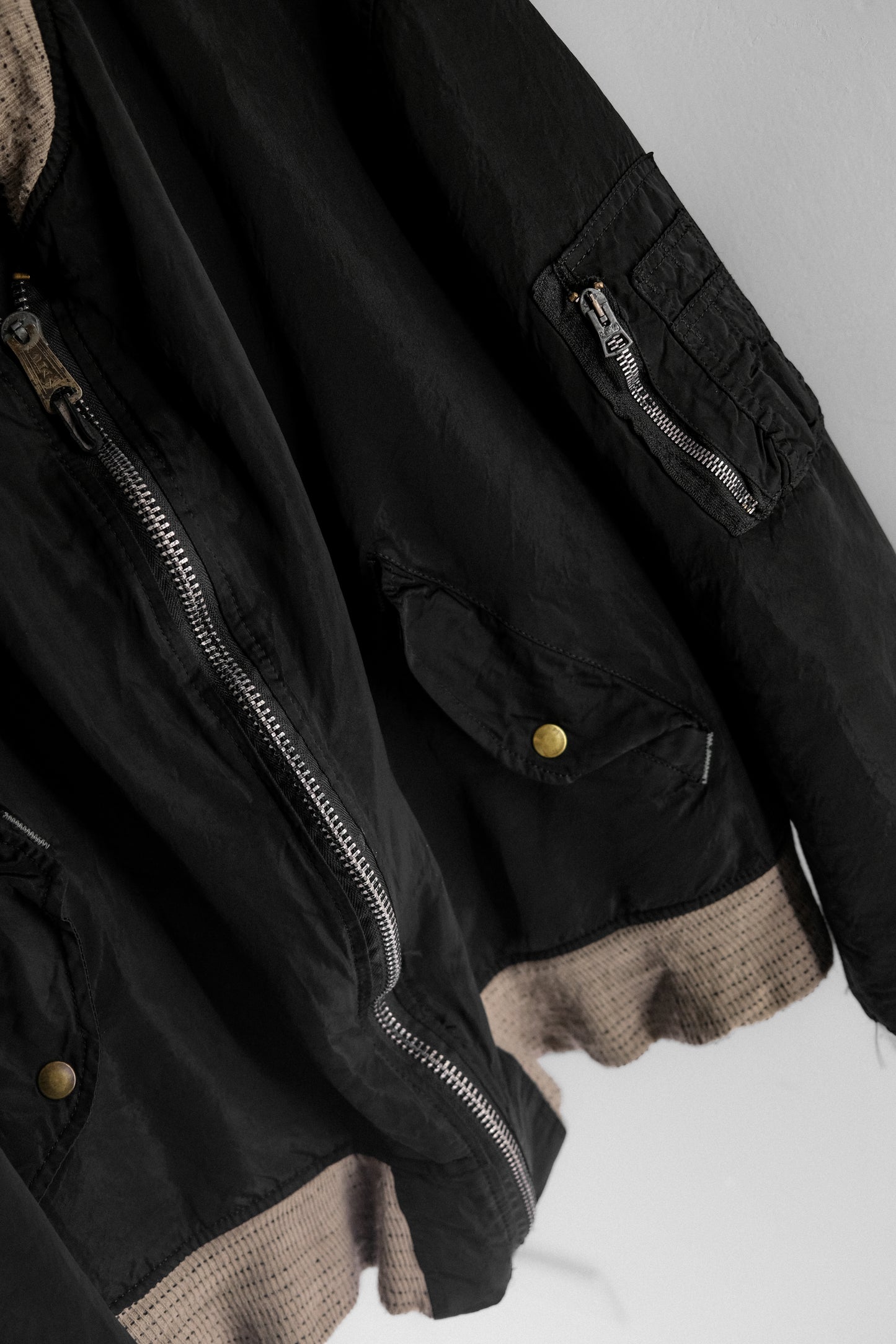 Anytee 1990s - Overdyed Shrink Alpha MA-1 Bomber