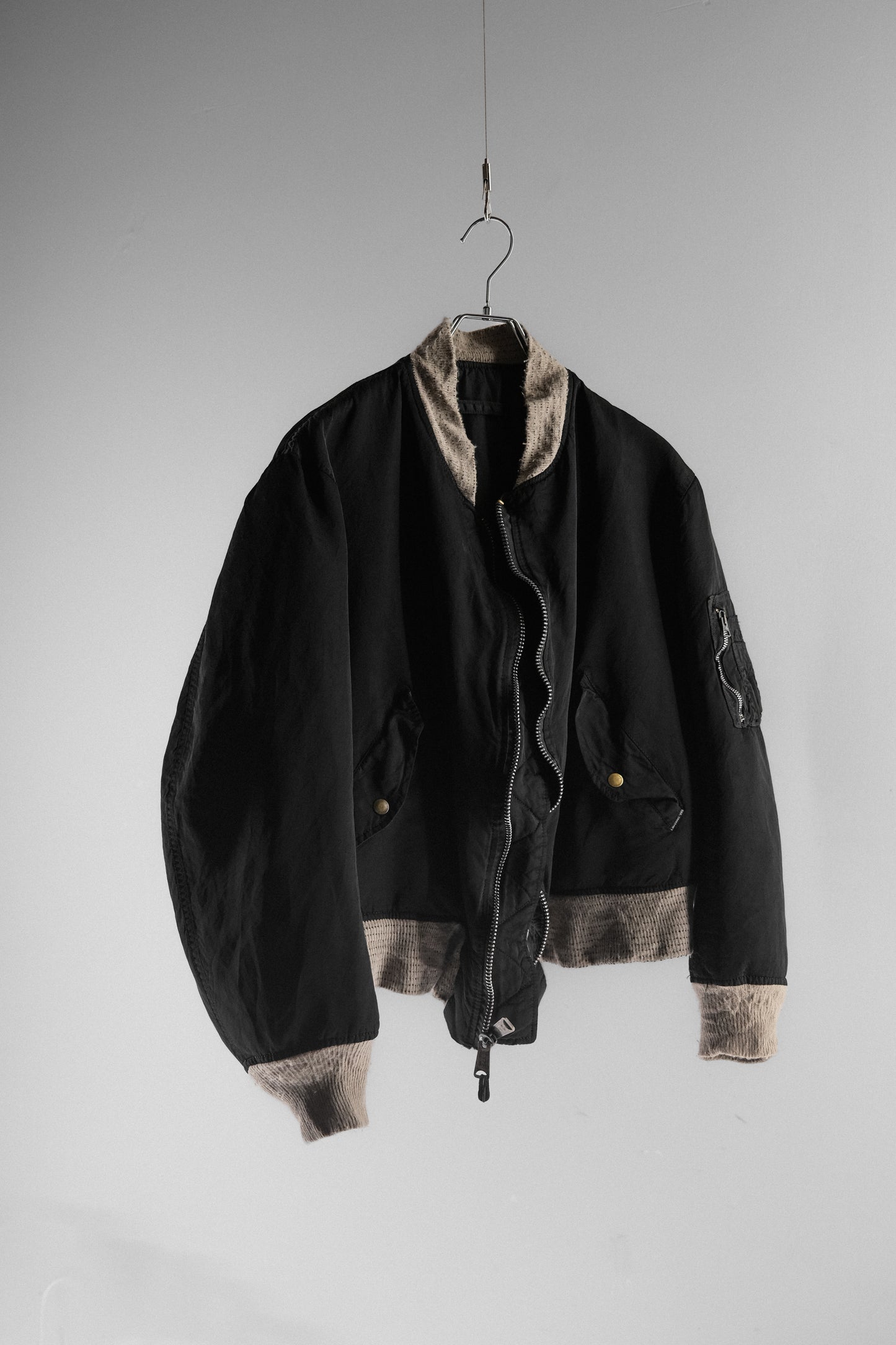 Anytee 1990s - Overdyed Shrink Alpha MA-1 Bomber