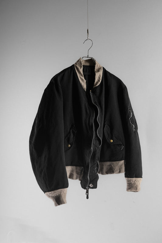 Anytee 1990s - Overdyed Shrink Alpha MA-1 Bomber