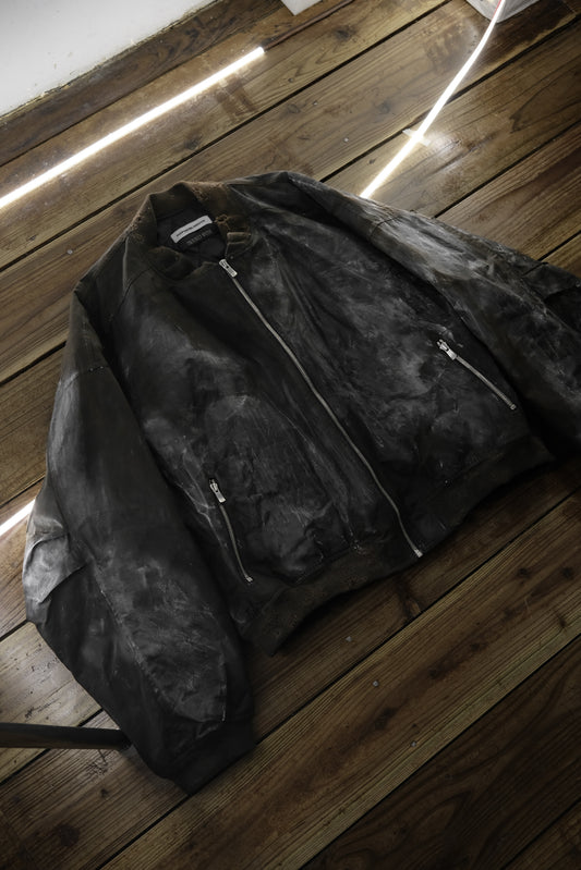 TROUBLED WATERS x FFFPOSTALSERVICE 2024 - Coated Bomber Jacket (SAMPLE)