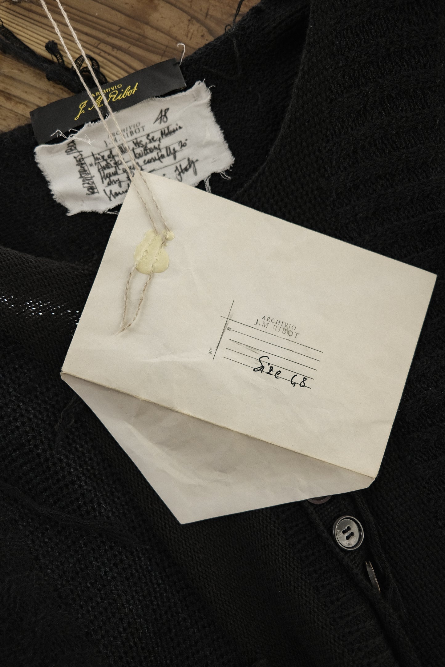 ARCHIVIO J.M. Ribot - Distressed Knit Cardigan
