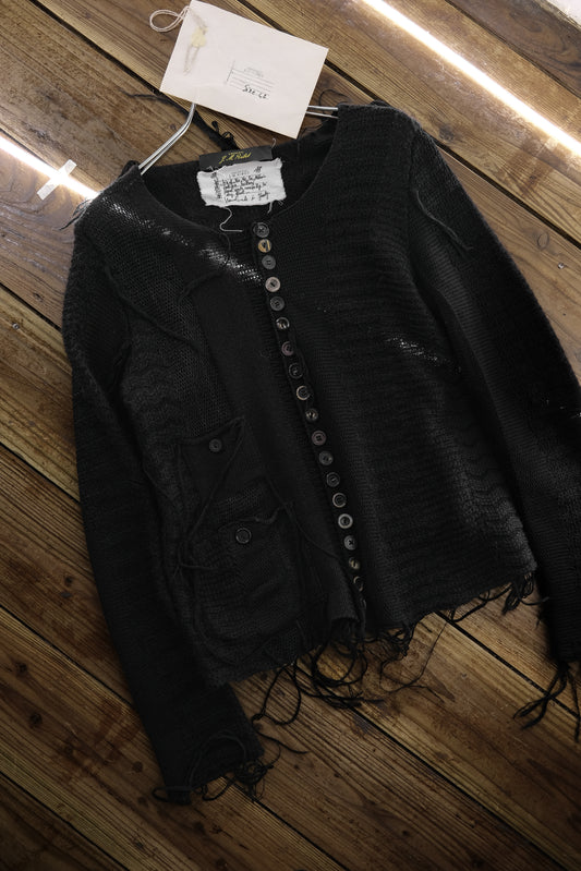 ARCHIVIO J.M. Ribot - Distressed Knit Cardigan