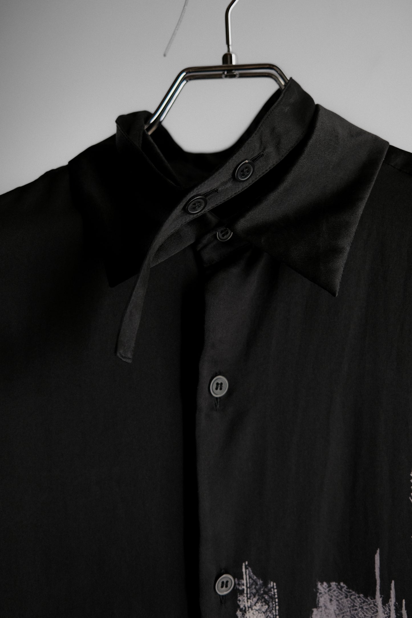 Y's Yohji Yamamoto F/W2023 - Printed Silk Shirt