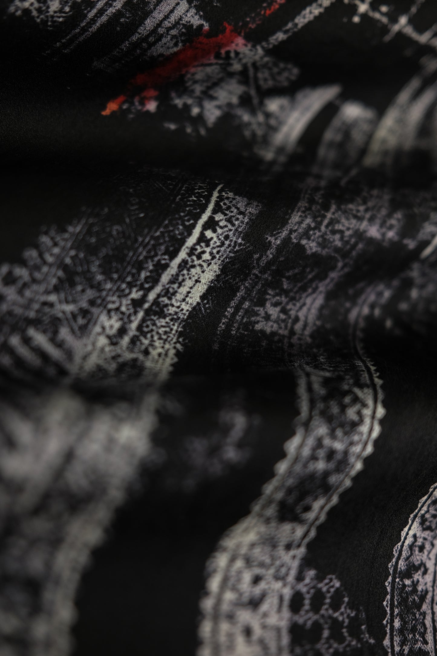 Y's Yohji Yamamoto F/W2023 - Printed Silk Shirt