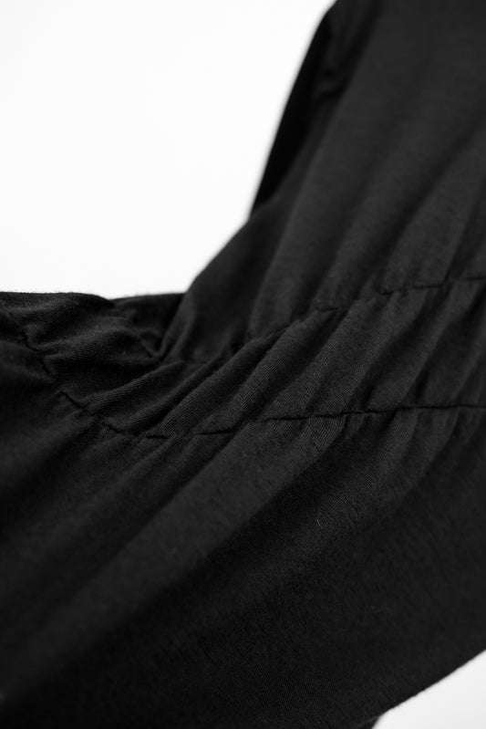 Istante by Versace 1998 - Gathered Wool Cut & Sew